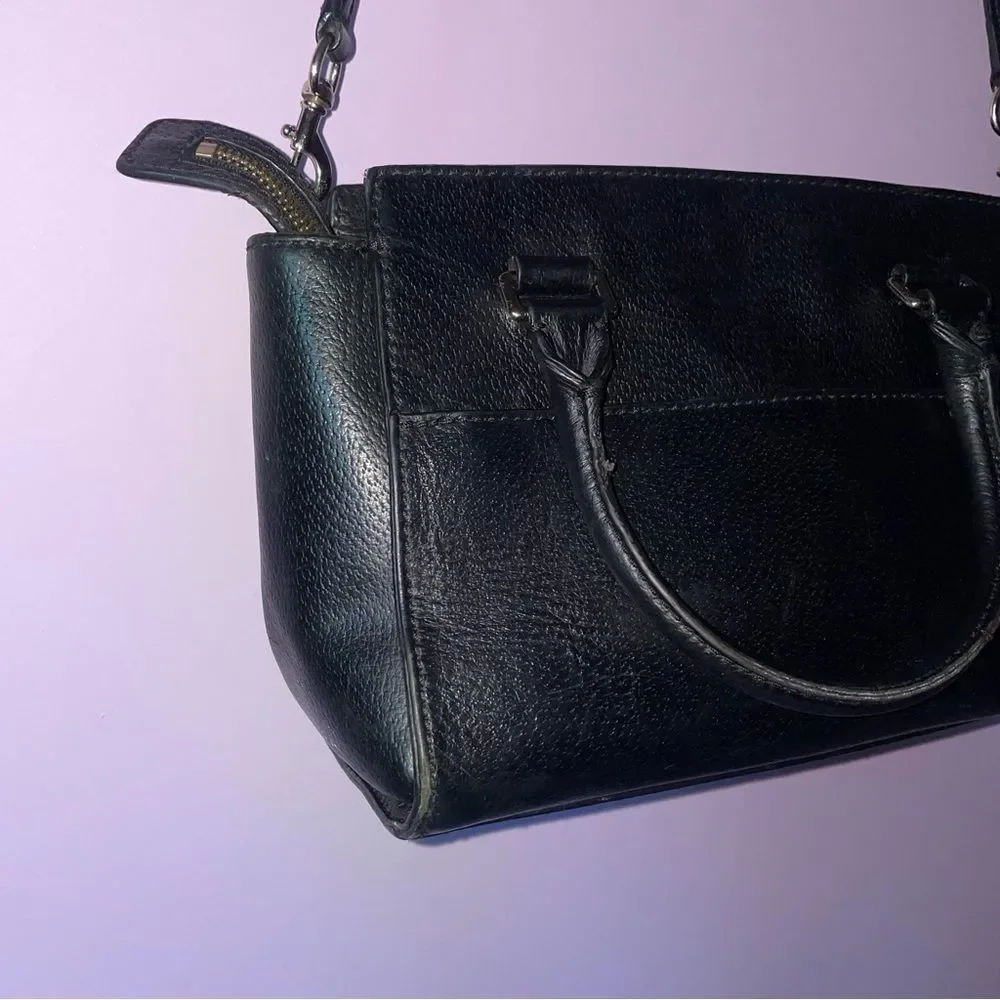 Kate Spade Grove Street Small Lana Satchel Black Leather Handbag